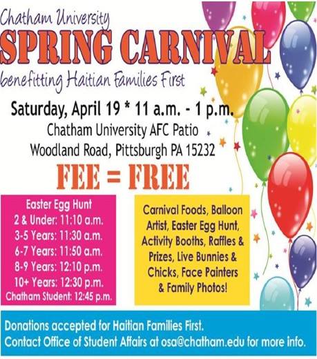 Chatham University Spring Carnaval